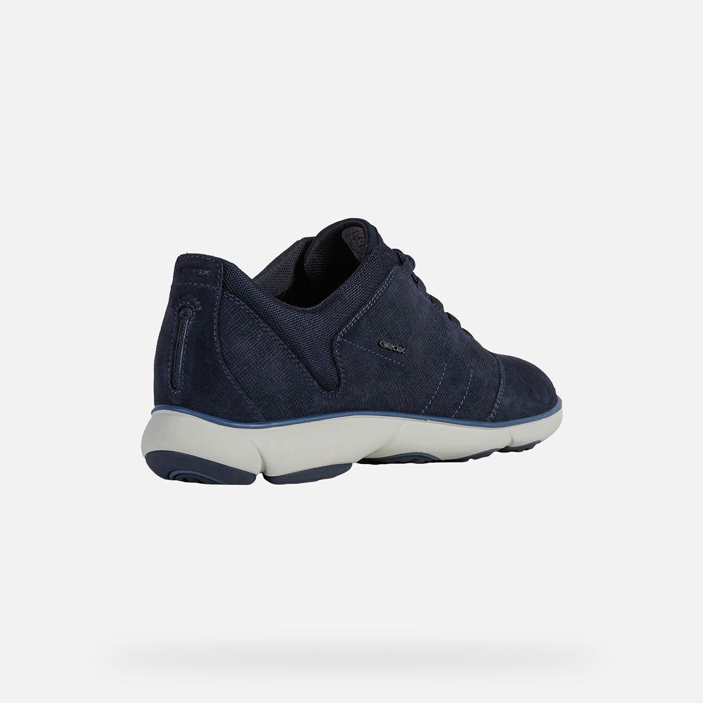 Geox Sneakers Navy Nebula - Geox Mens Shoes - FLICUT371